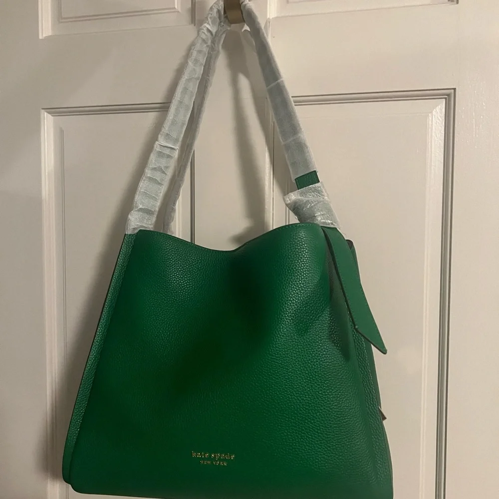Kate Spade Emerald Green Shoulder Bag - Picture 1 of 7